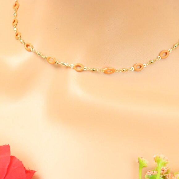 "Minimalist Necklace – Timeless, Elegant Jewelry for Her, MAR091645 - Picture 9 of 10